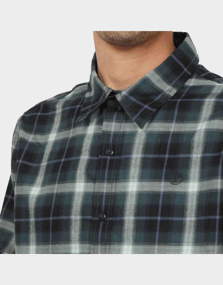 PEACHED TWILL CHECK