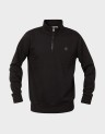 OYSTER RIVER CHEST LOGO BRUSHBACK 1/4 ZIP