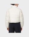 FLAG BACK CROP ESS PUFFER