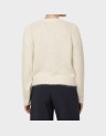 NOVAH LS O-NECK BUTTON CARDI