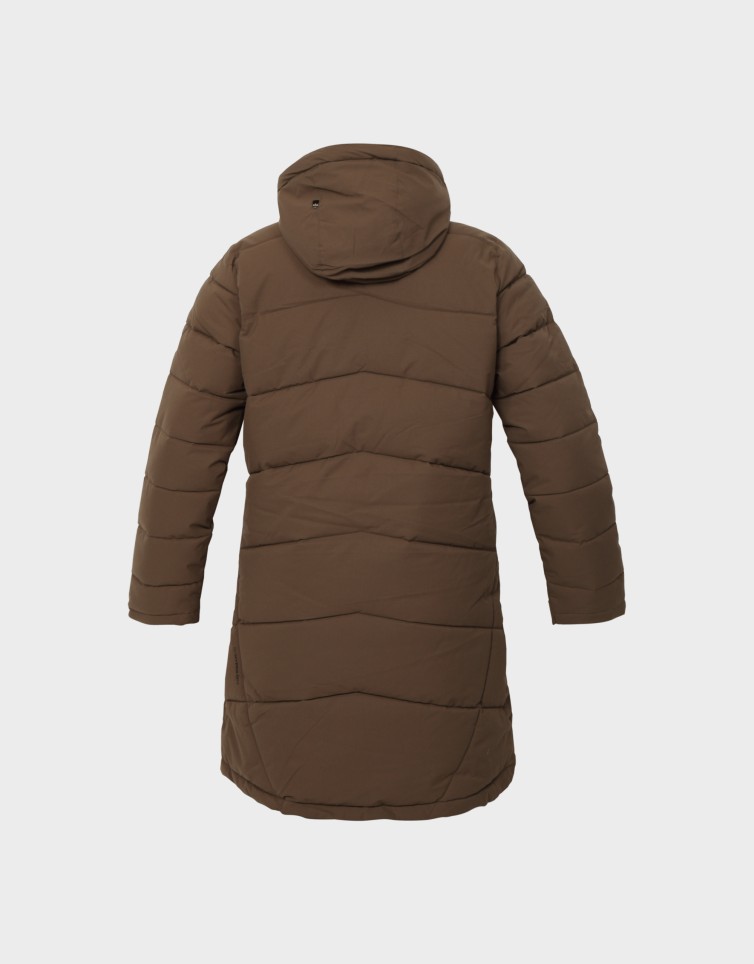 HOODED LONG PUFFER