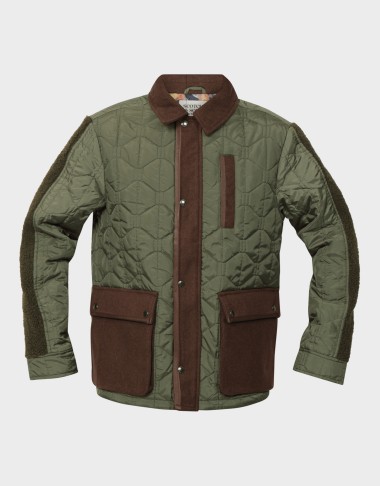 QUILTED MILITARY JACKET