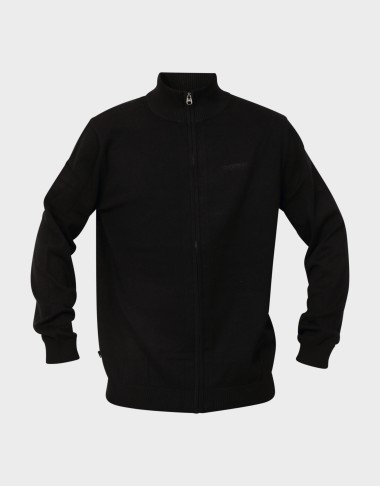KNIT FULL ZIP SWEATER