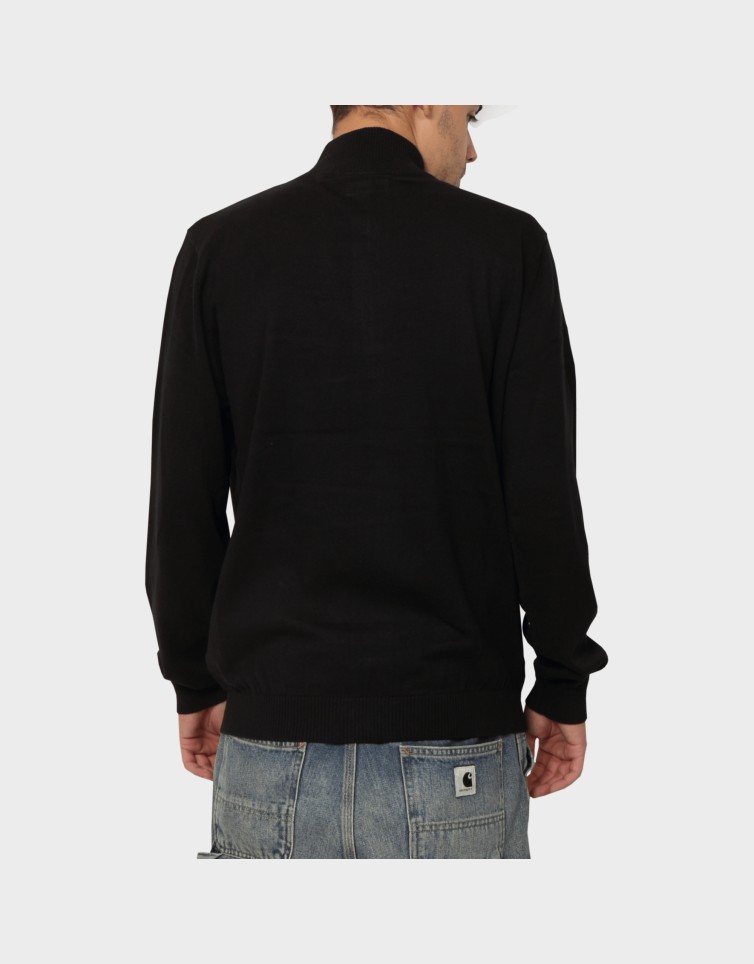 KNIT FULL ZIP SWEATER