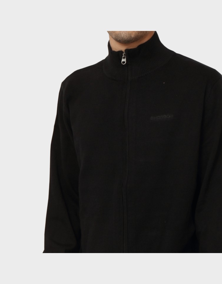 KNIT FULL ZIP SWEATER
