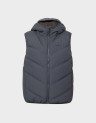 HOODED PUFFER VEST