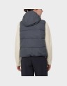 HOODED PUFFER VEST