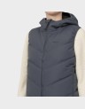 HOODED PUFFER VEST