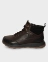 LACED UP LEATHER BOOTS