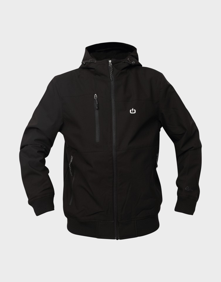 HOODED BOMBER