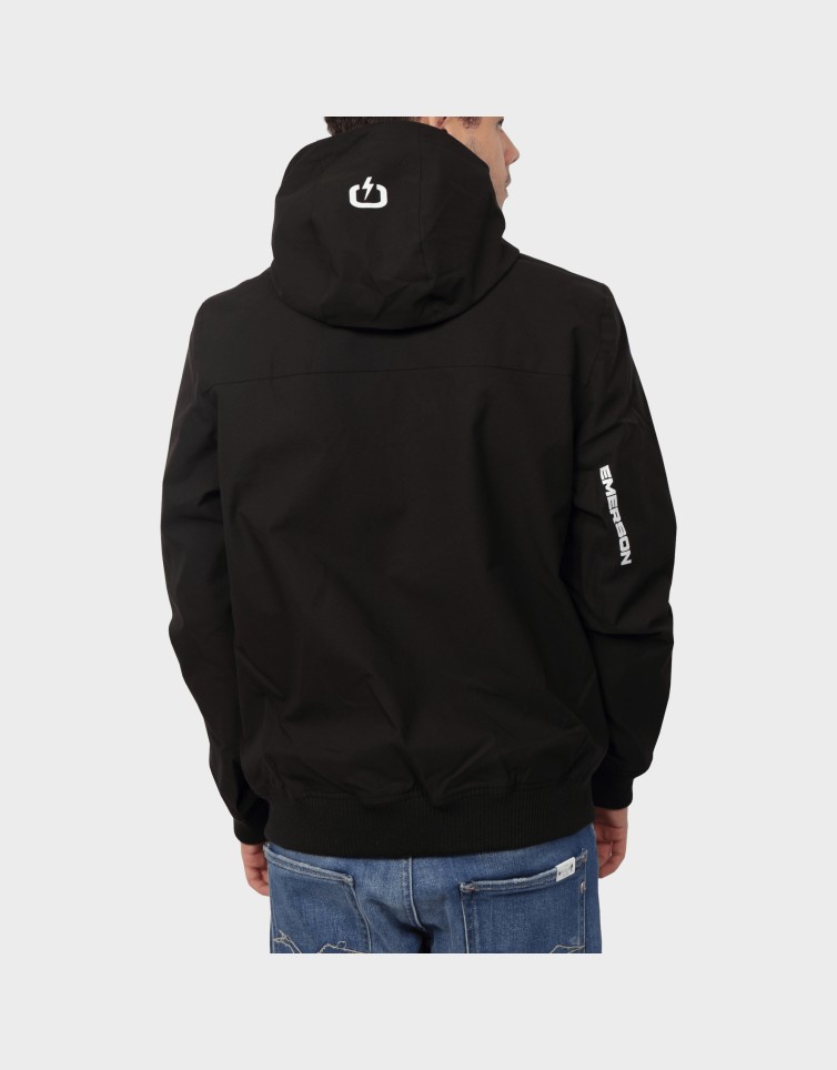 HOODED BOMBER