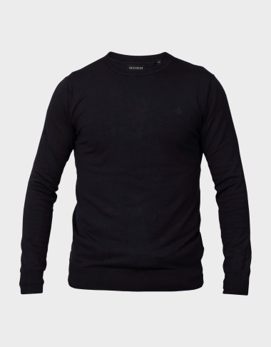 VISCOSE PULLOVER CREWNECK