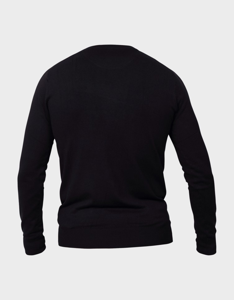 VISCOSE PULLOVER CREWNECK