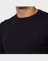 VISCOSE PULLOVER CREWNECK