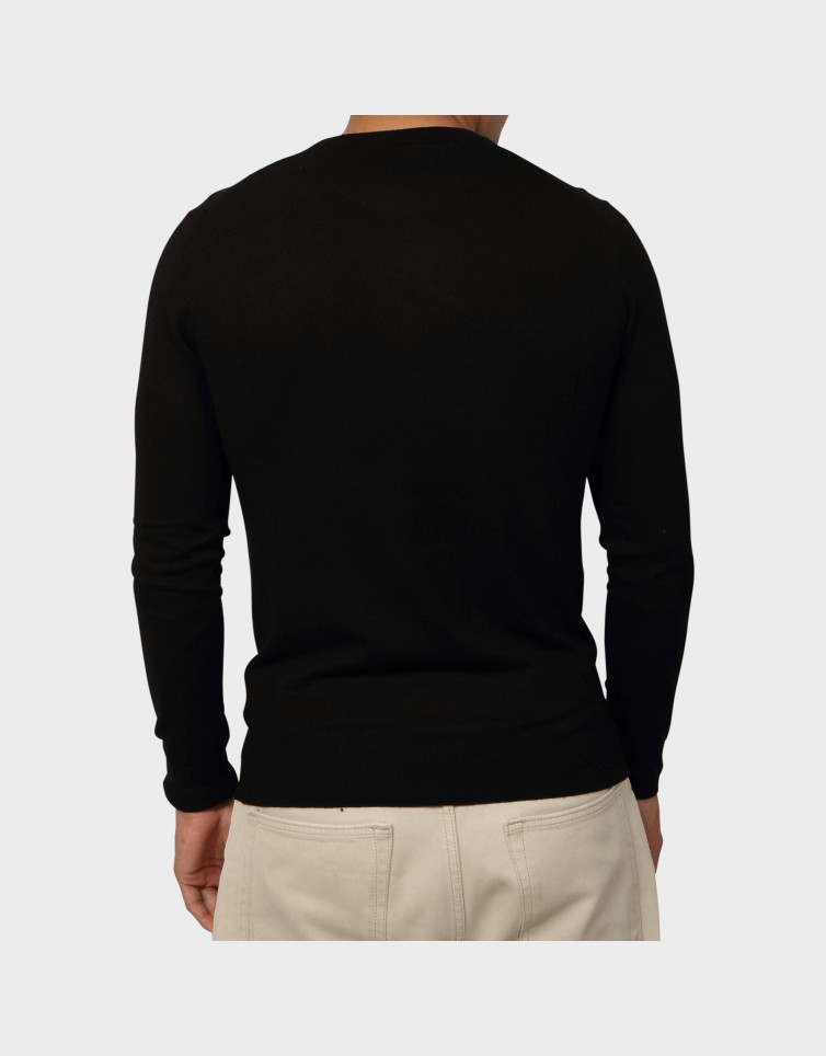 VISCOSE PULLOVER CREWNECK