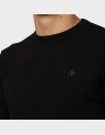 VISCOSE PULLOVER CREWNECK