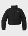 FLAG BACK CROP ESS PUFFER