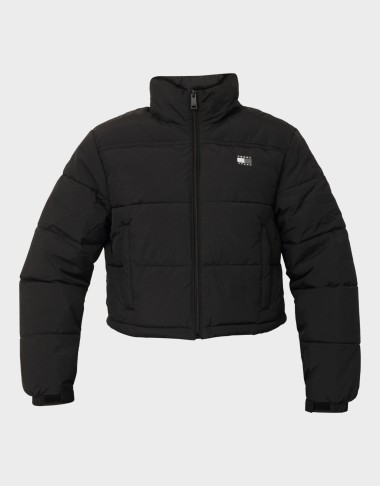 FLAG BACK CROP ESS PUFFER