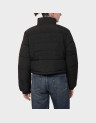 FLAG BACK CROP ESS PUFFER