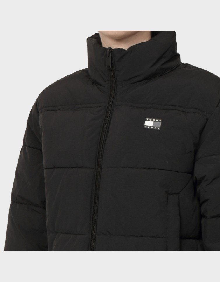 FLAG BACK CROP ESS PUFFER