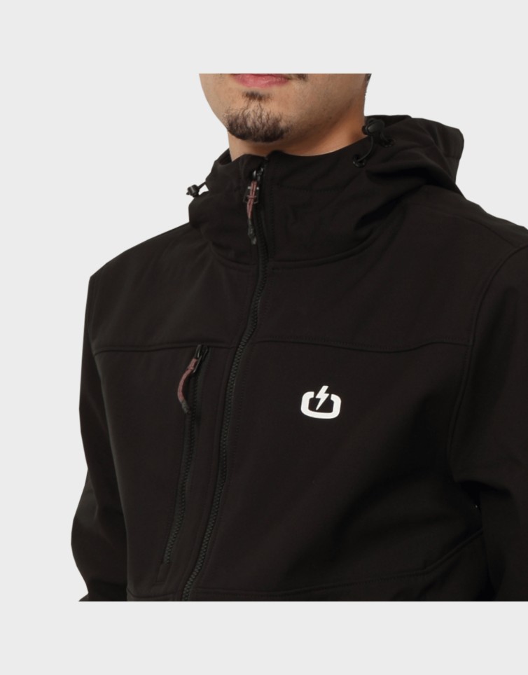 HOODED BONDED BOMBER
