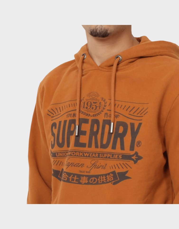 D2 OVIN HERITAGE BRAND RELAXED HOOD
