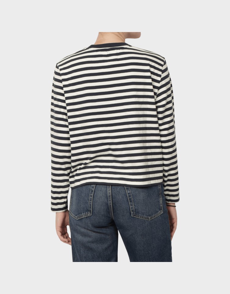 D2 SDSW COUNTRY CLUB LS STRIPE TOP