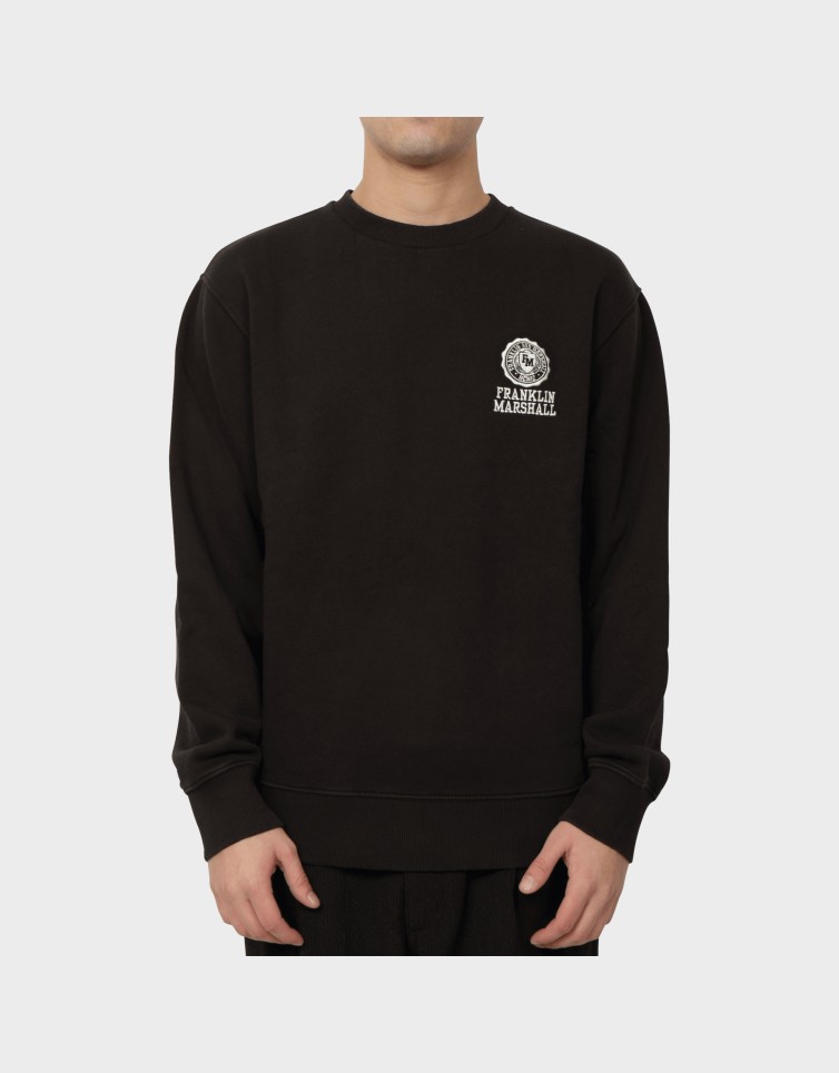 EMB. BRUSHED COTTON FLEECE