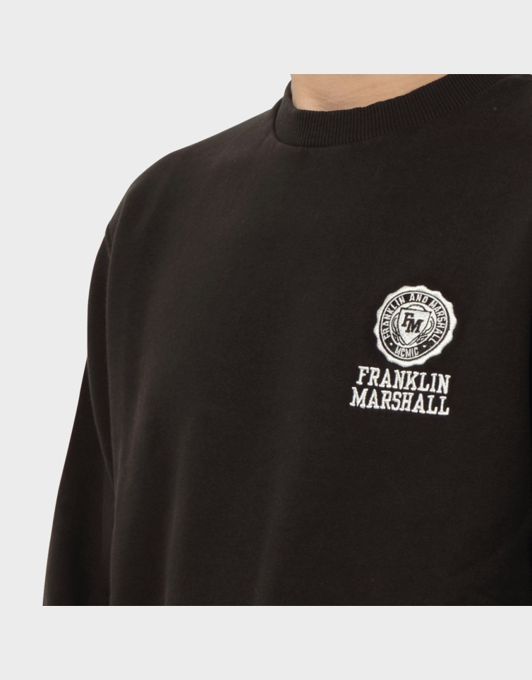 EMB. BRUSHED COTTON FLEECE