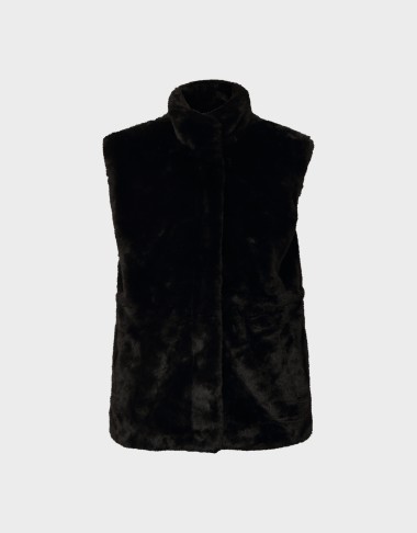 SONJAPOPPY FAUX FUR WAISTCOAT