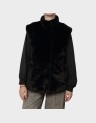 SONJAPOPPY FAUX FUR WAISTCOAT