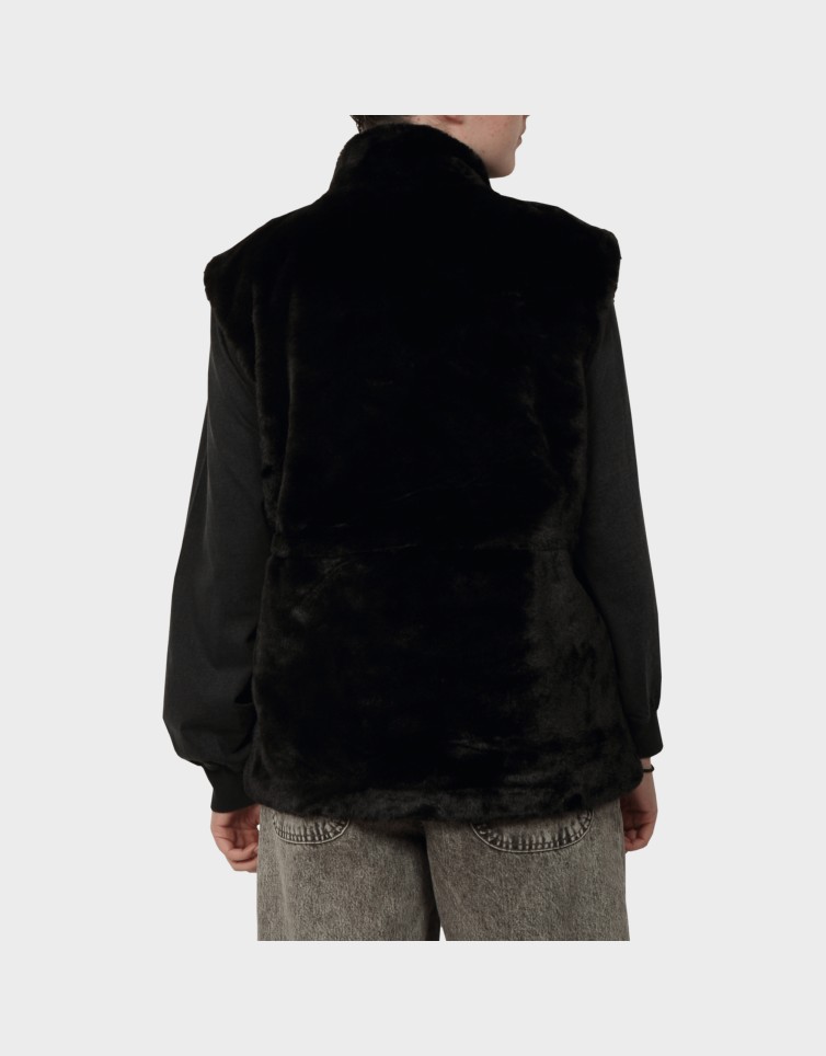 SONJAPOPPY FAUX FUR WAISTCOAT