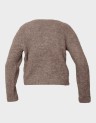 NOVAH LS O-NECK BUTTON CARDI