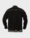 EMBROIDERED COTTON-BLEND WORKER