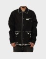 EMBROIDERED COTTON-BLEND WORKER