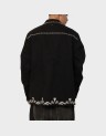 EMBROIDERED COTTON-BLEND WORKER