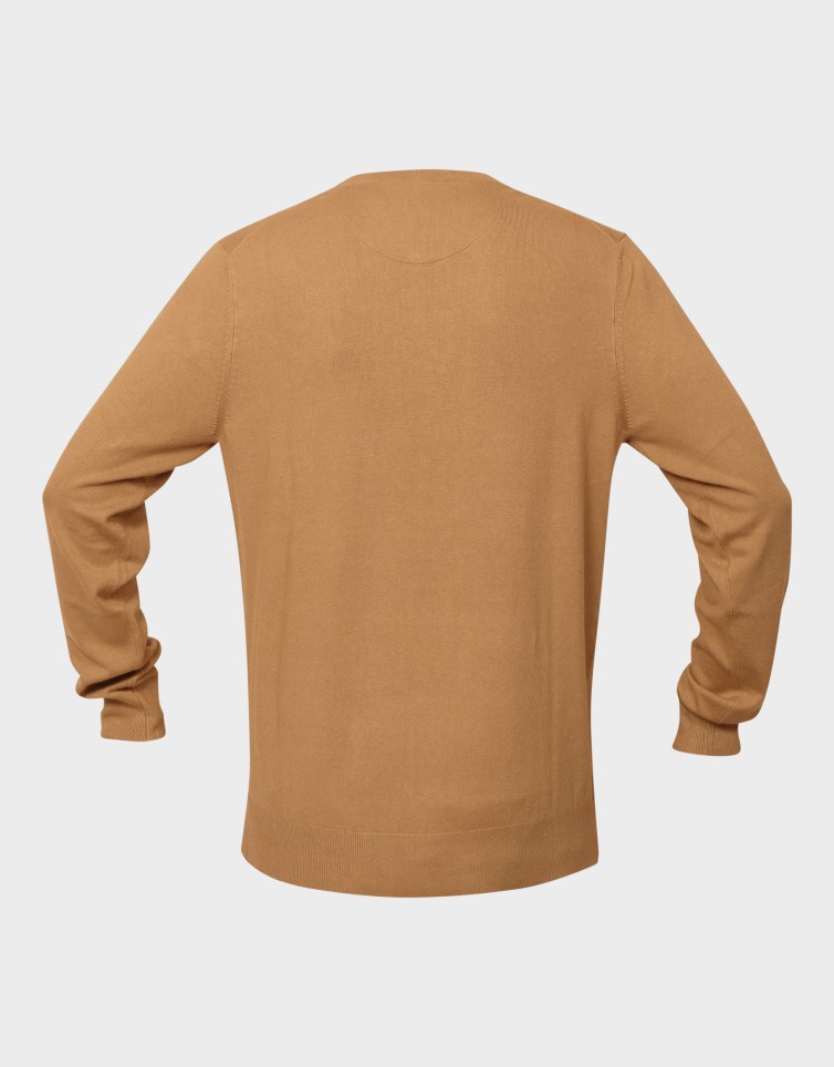 VISCOSE PULLOVER CREWNECK