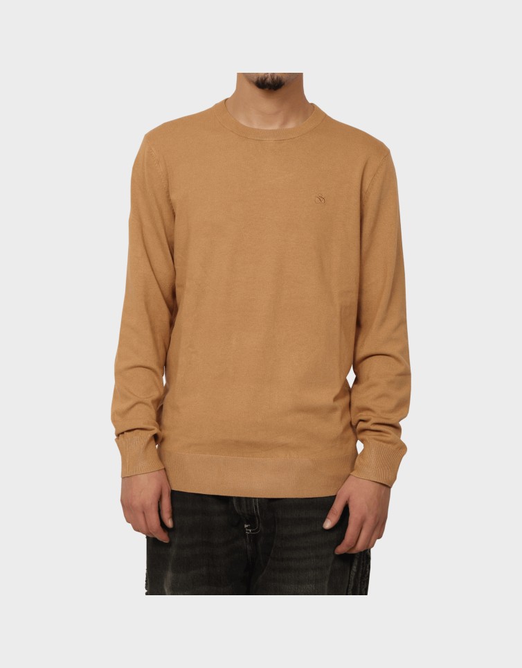 VISCOSE PULLOVER CREWNECK