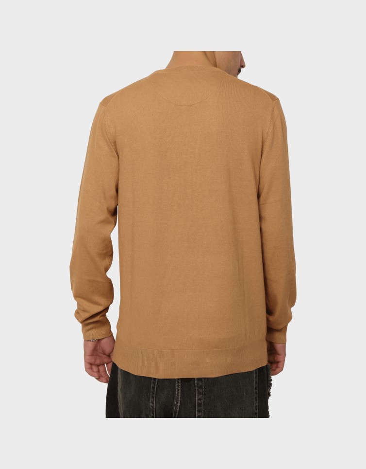 VISCOSE PULLOVER CREWNECK