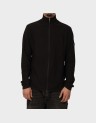 JCOSTANCE KNIT BADGE ZIP CARDIGAN
