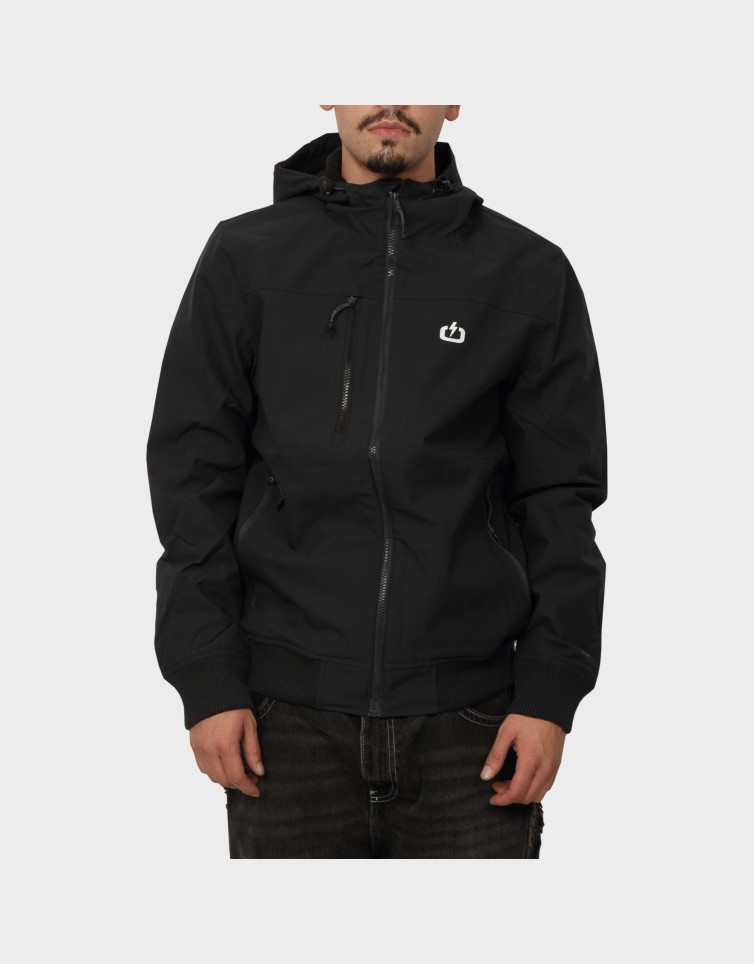 HOODED BOMBER