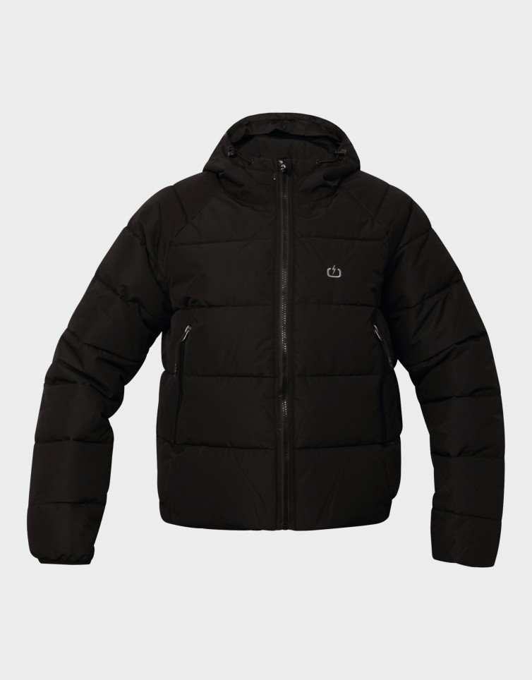 HOODED PUFFER JACKET