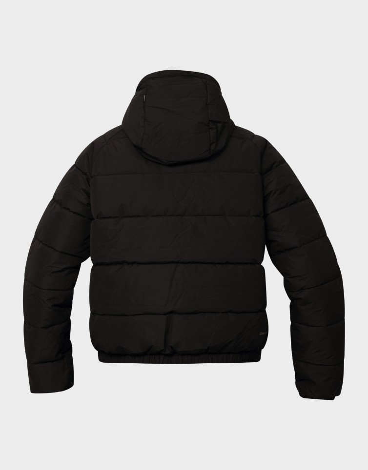 HOODED PUFFER JACKET
