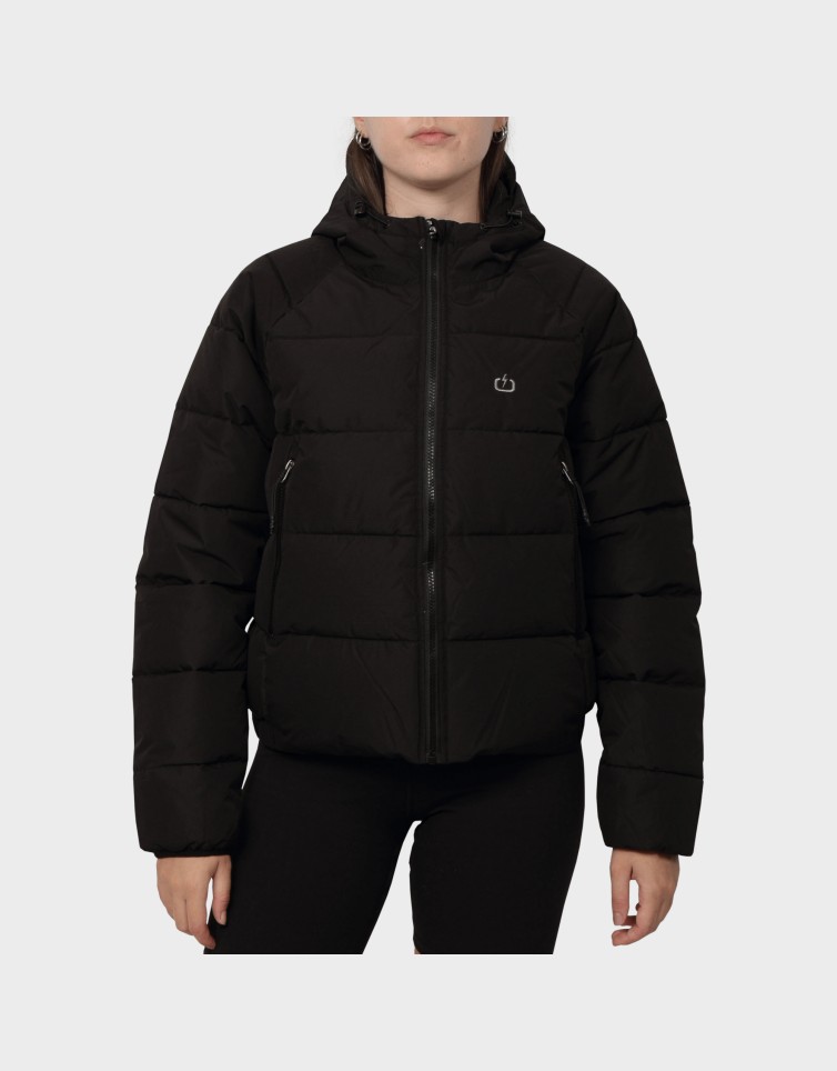 HOODED PUFFER JACKET