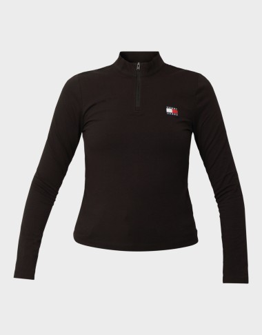 SLIM 1/4 ZIP BADGE