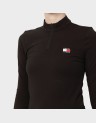 SLIM 1/4 ZIP BADGE