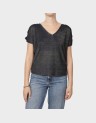 GOLDA SS V-NECK TOP