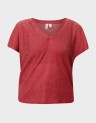 GOLDA SS V-NECK TOP