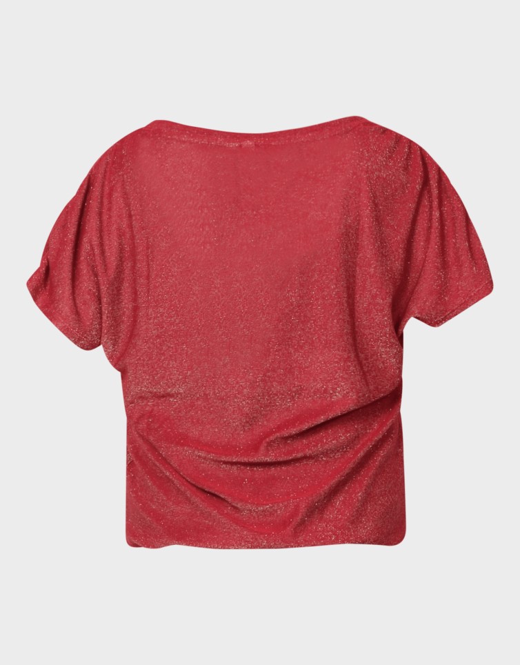 GOLDA SS V-NECK TOP
