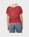 GOLDA SS V-NECK TOP